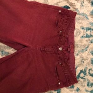 Red Paige Peg Skinny